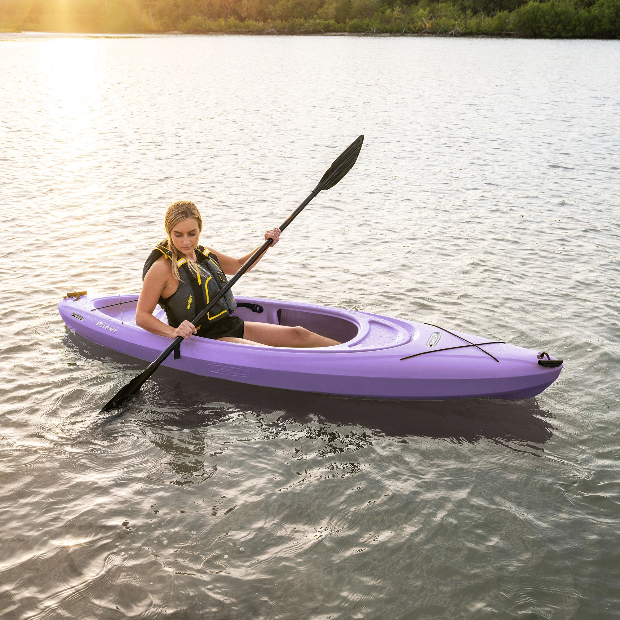 Lifetime Pacer 8 ft Sit-Inside Kayak, Lavender (91119)