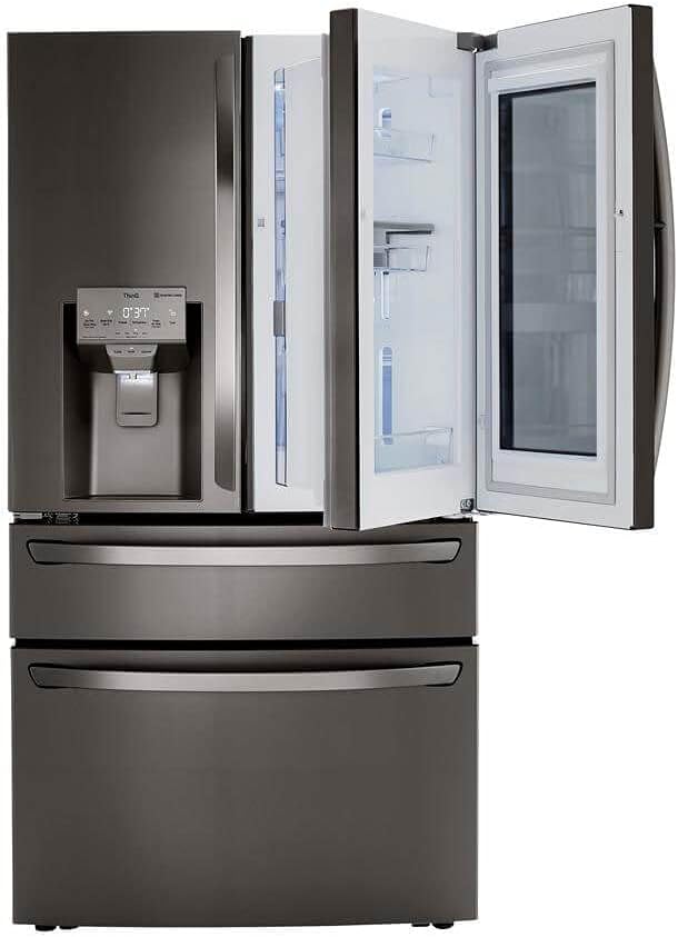 23 cu. ft. Smart wi-fi Enabled InstaView™ Door-in-Door® Counter-Depth Refrigerator with Craft Ice™ Maker