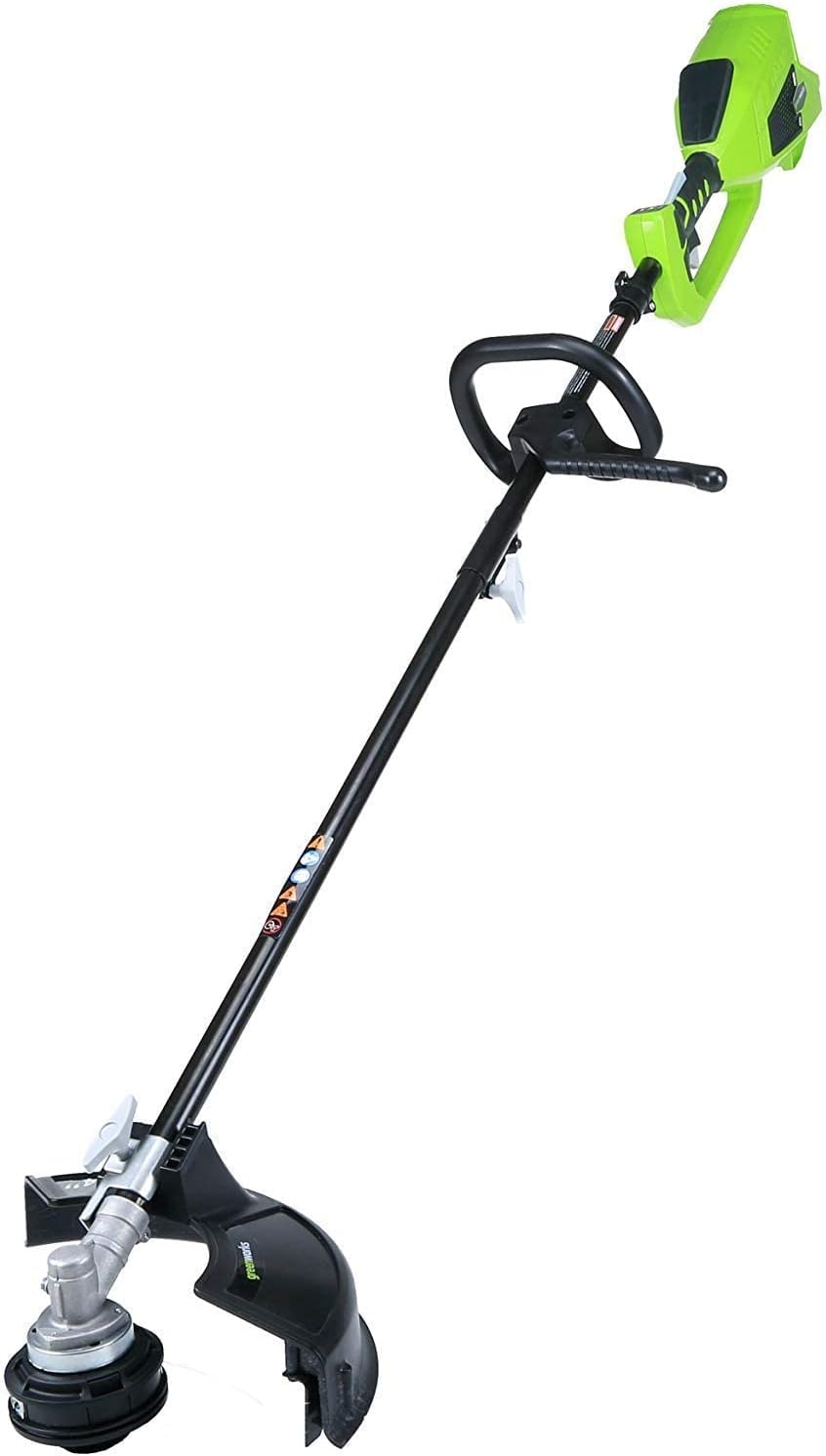 Greenworks 40V 14 Brushless Cordless (Attachment Capable) String Trimmer, 4.0Ah Battery and Charger Included