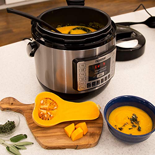 Nuwave Duet Air Fryer, Electric Pressure Cooker & Grill Combo, 540 IN 1 Multicooker