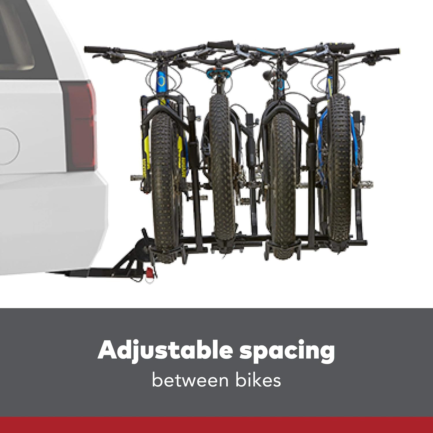 YAKIMA - HoldUp EVO 2 Hitch Mounted Tray Bike Rack, 2 Bike Capacity
