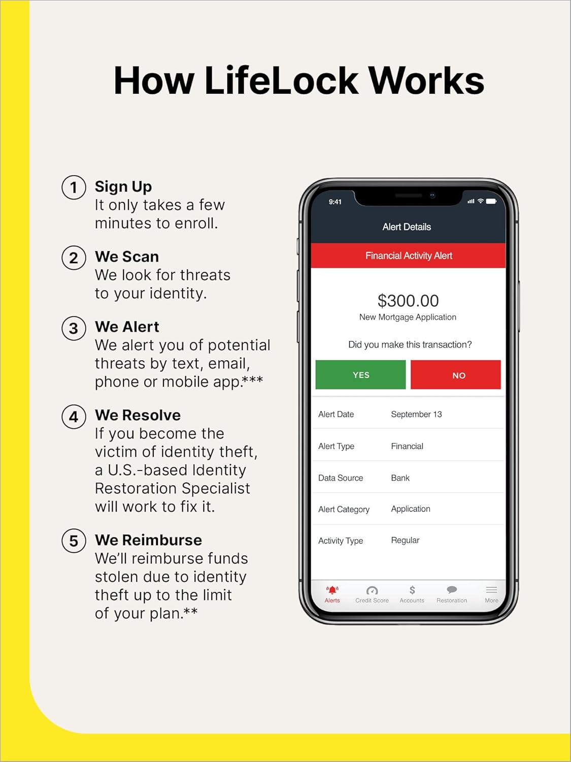 LifeLock Ultimate Plus Identity Theft Protection, Individual Plan, 1 Year Auto-Renewing Subscription [Online Code]