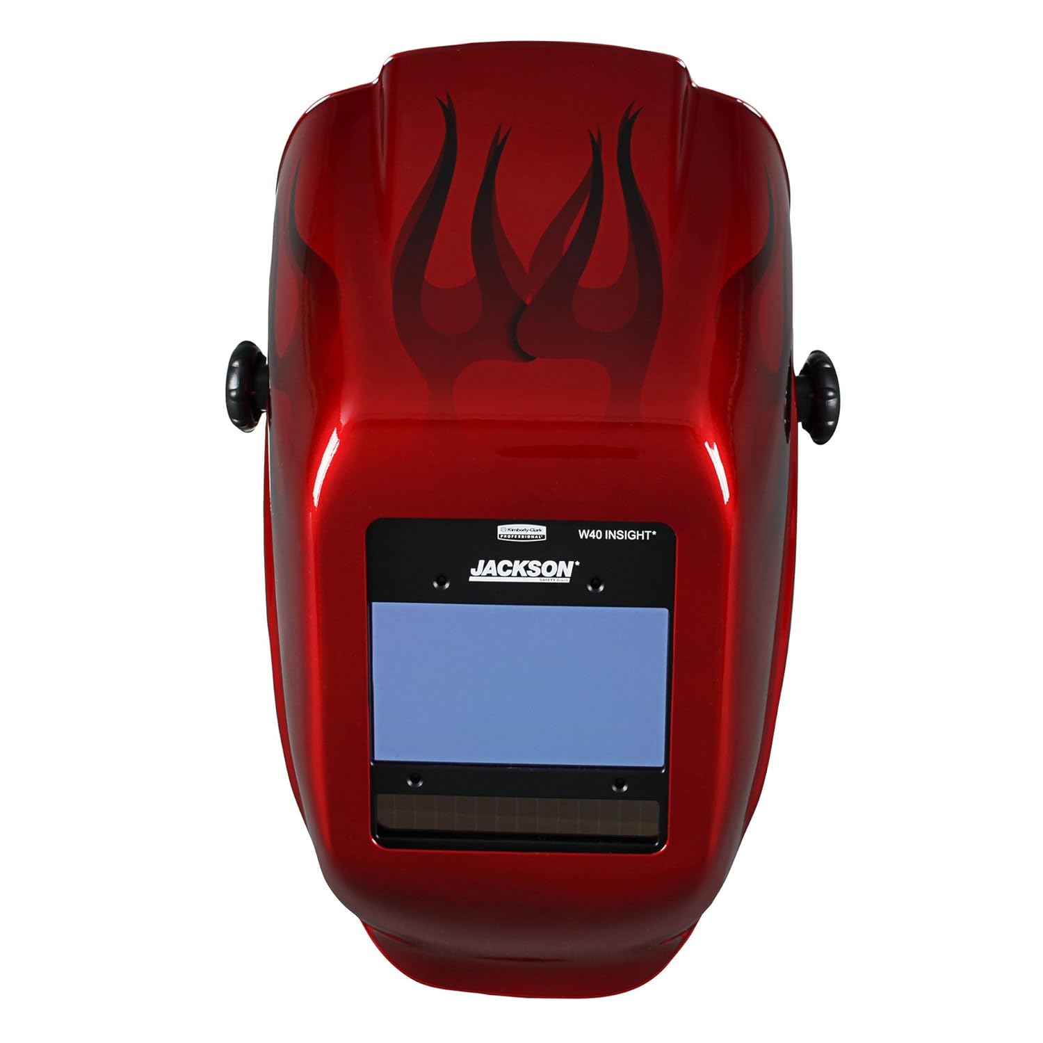 Jackson Safety Insight Variable Auto Darkening Welding Helmet (46138), HaloX , ADF, I2 Flame Graphic