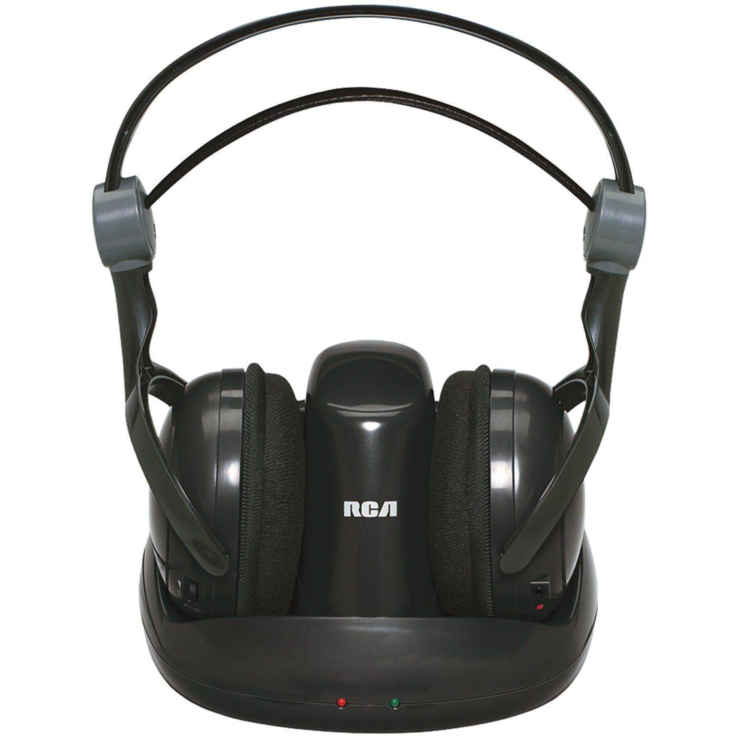 RCA WHP141 Wireless Over-Ear Headphones - Black