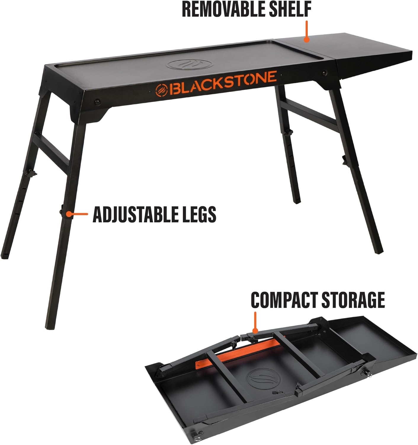 Blackstone 5477 On-The-Go XL 17" and 22" Tabletop, X-Large Griddle Stand