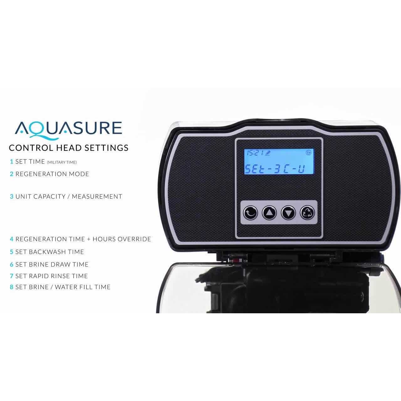 Aquasure Harmony Series 32,000 Grain Digital Metered Water Softener - Shop Hardware Tools Online Store