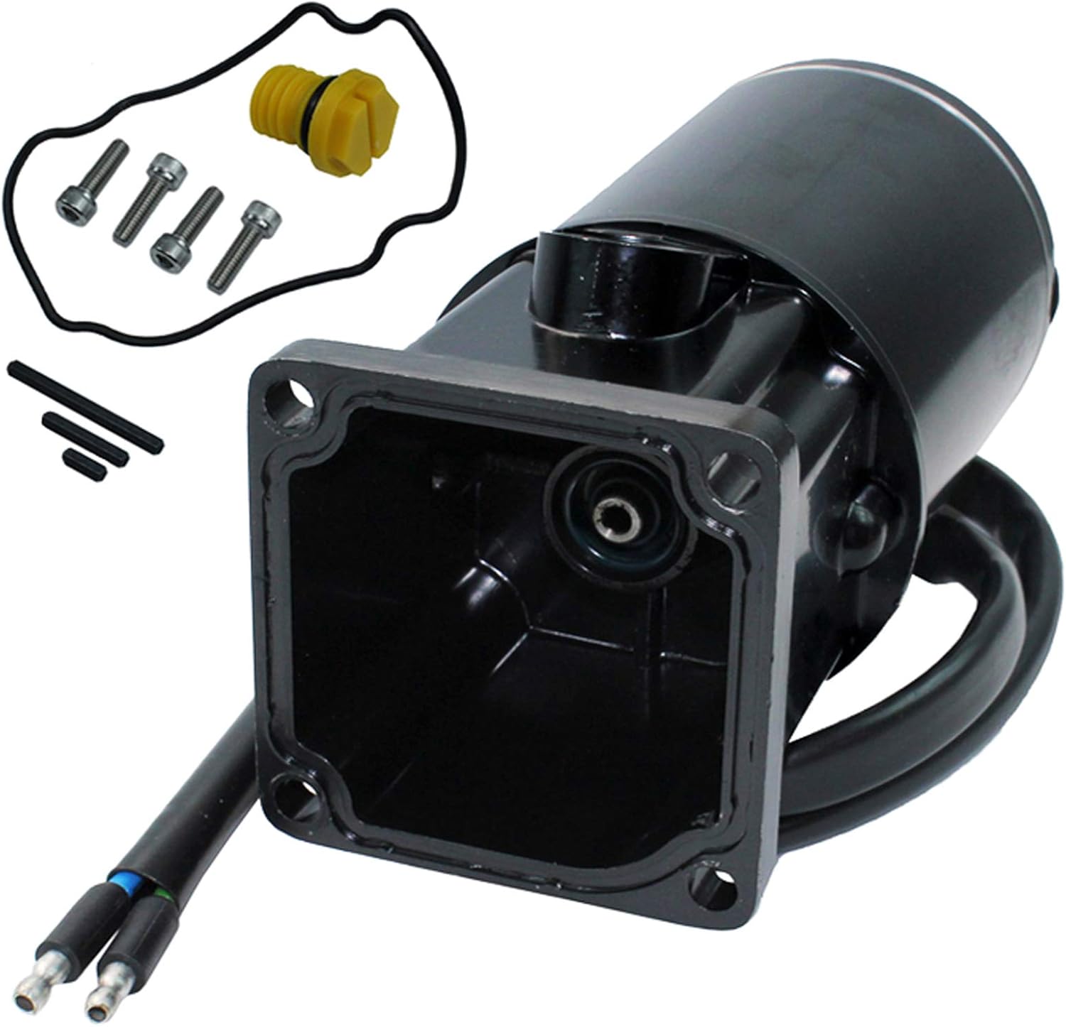 Caltric Tilt Trim Motor Compatible with Mercury 809885A1 809885A2 809885T2 893907A02 New/API PT497NK Pack of 2