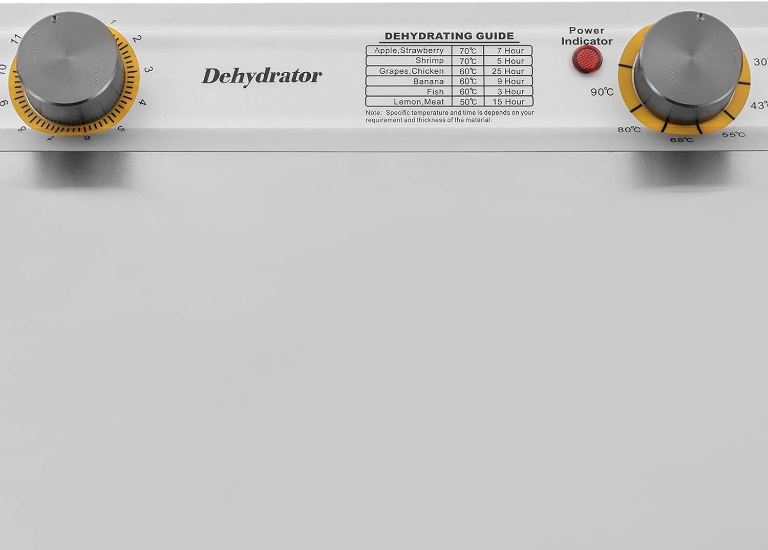 Food Dehydrator, Food Dryer with 18 Stainless Steel Trays, Food Dehydrator Machine with Adjustable Timer and Temperature Control for Fruit MeatBeef Jerky Herbs, Vegetable Dryer