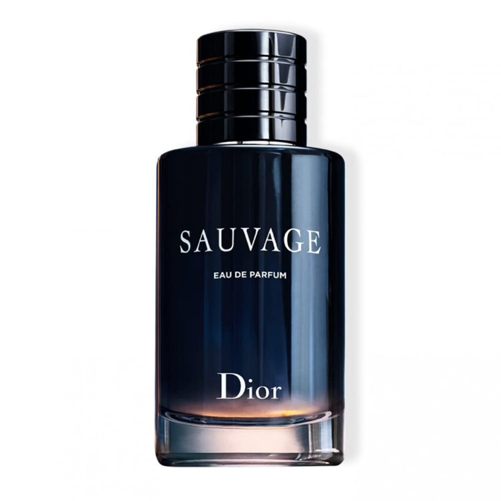 Dior Sauvage for Men, Eau de Parfum Spray, 6.80 Fl Oz (Pack of 1) & Sauvage Eau De Parfum Spray For Men, 3.4 Ounce