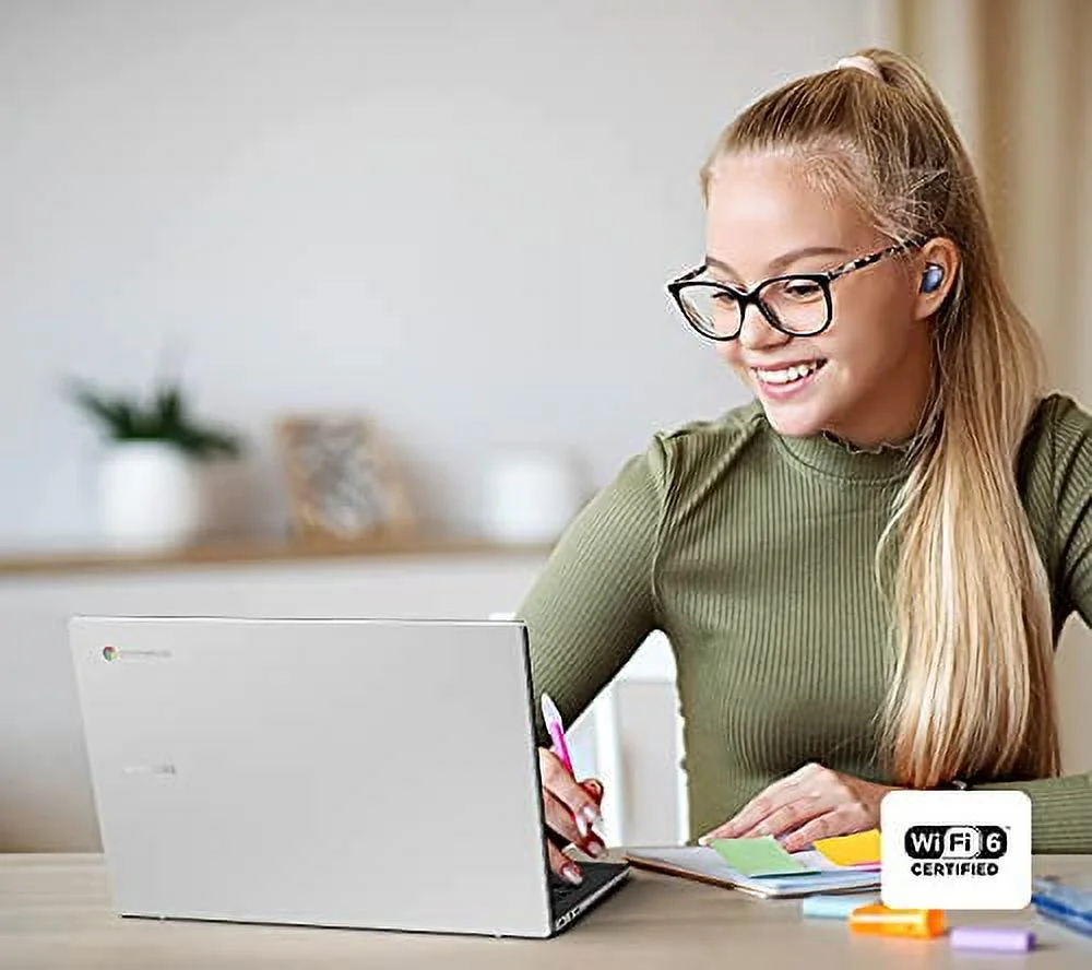 SAMSUNG Galaxy Chromebook Go 14" Display, Intel Celeron N4500 Processor, 32GB Storage, 4GB Memory LPDDR4x - XE340XDA-KA1US