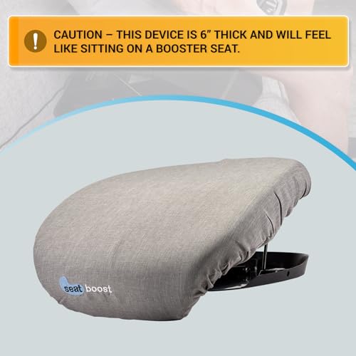 M PAIN MANAGEMENT TECHNOLOGIES Lift Assist Cushion for Elderly by Seat Boost, Portable Lifting Cushion Mobility Aid Non-Electric, Firm Memory Foam Support Up to 220 lbs