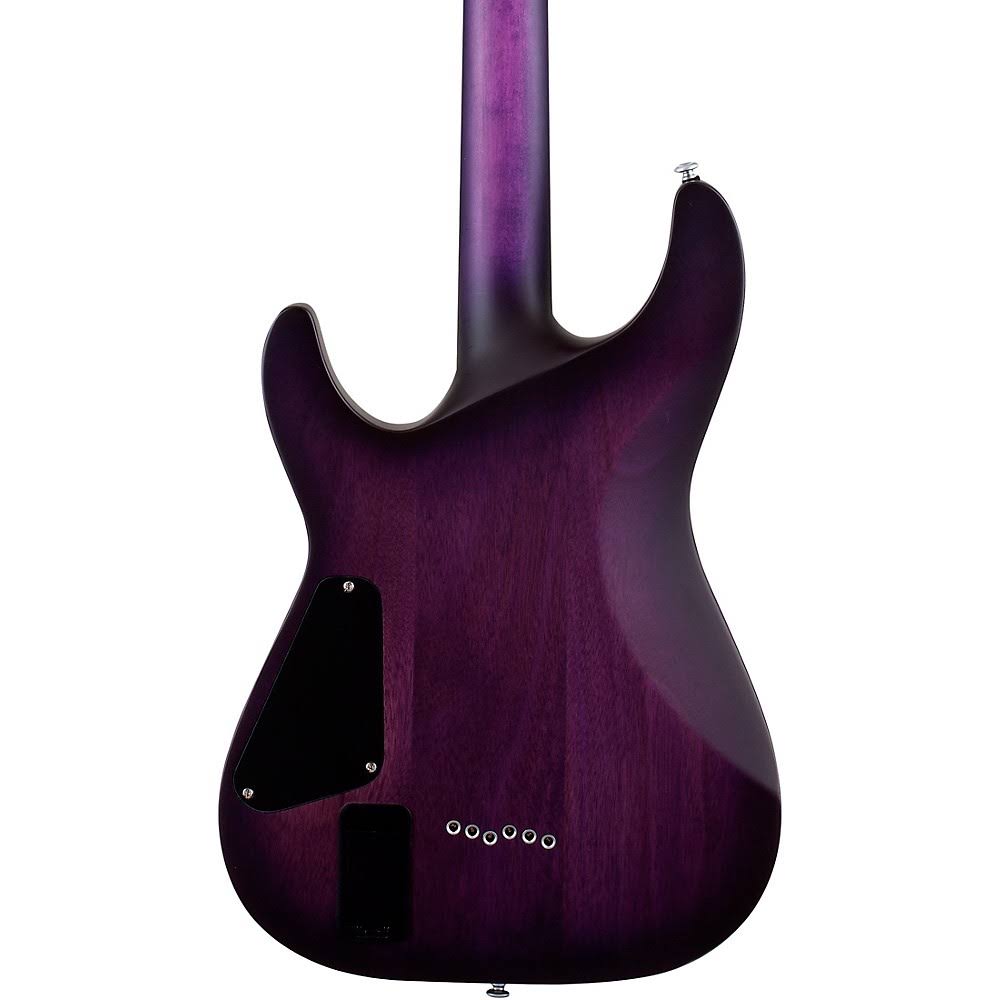 Schecter Guitar Research C1 Platinum Electric Satin Purple Burst