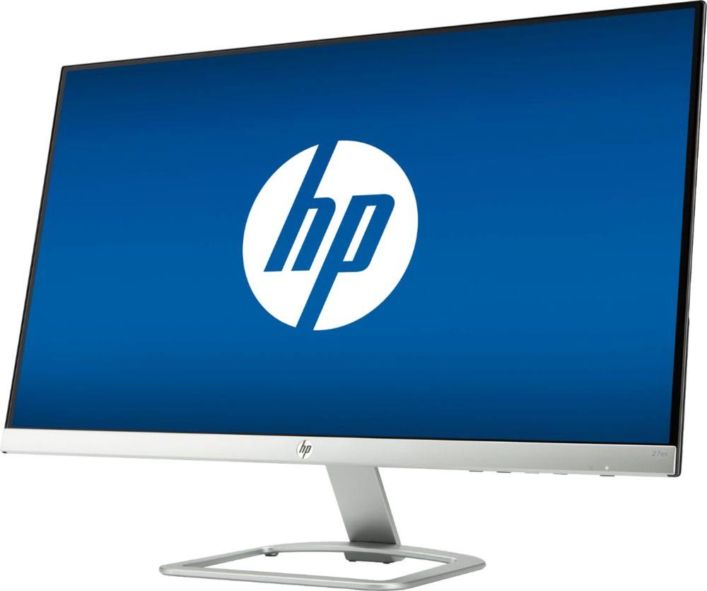 HP 27es Full HD 27 inch IPS LED Monitor Natural Silver