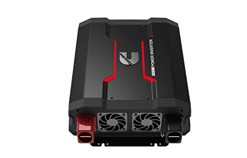 Cummins 5000 Watts Inverter Modified Sine Wave Truck Inverter 12 Volts to 110 Volts Four AC Outlets Two USB Ports (Plus Cable Kit)- CMN5000W - Inverters for Vehicles, Van Life, Camping