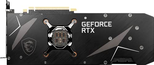 MSI Gaming GeForce RTX 3080 Ti Gaming X Trio 12G Computer Gaming Graphics Card 12GB GDRR6X 320-Bit HDMI/DP Nvlink Torx Fan 3 Ampere Architecture OC, NVIDIA GPU Video Cards for Gaming PC (Renewed)