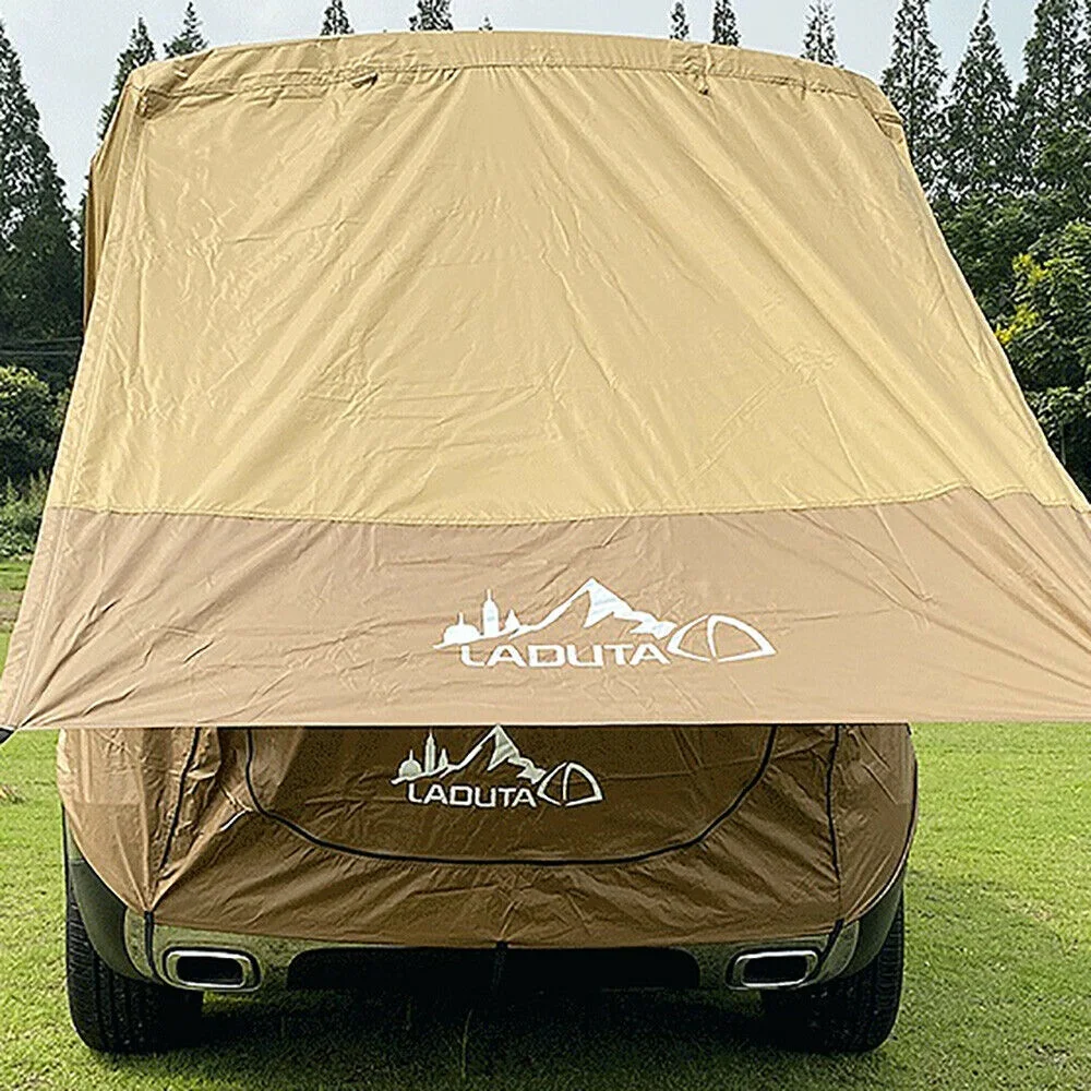 Car Tent Awning SUV Truck Tailgate Shelter Camping Travel Outdoor Sunshade Canopy