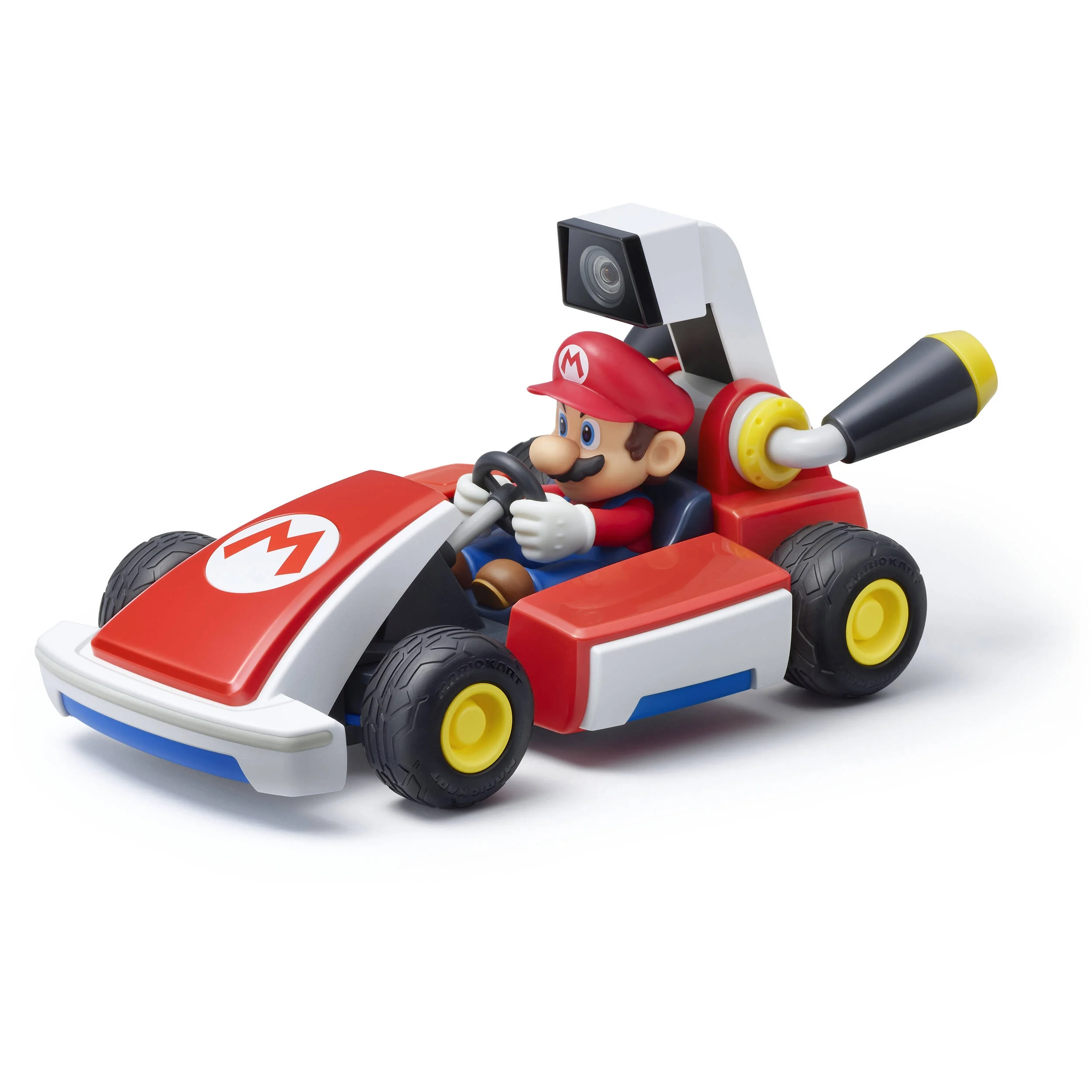 Nintendo 2020 Newest - Mario Kart Live Home Circuit - Mario Set Edition - NO Console - Holiday Family Christmas Gaming 3-in-1 Carrying Case Bundle for Nintendo Switch & Switch Lite - RED