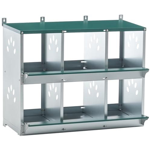 3-Tier Large Wooden Chicken Coop for 8-10 Chickens,Outdoor Walk-in Chicken Coop House with Run&Nesting Boxes,Hen House Poultry Pet Habitat Hutch Cage W/Pull Out Trays&Wire Fencing(95"×80"×83")