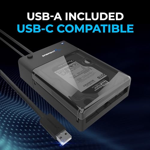 SABRENT Tool Free USB Type C Dual Docking Station for PCIe NVMe M.2 SSDs with Offline Cloning Function (EC-SSD2)