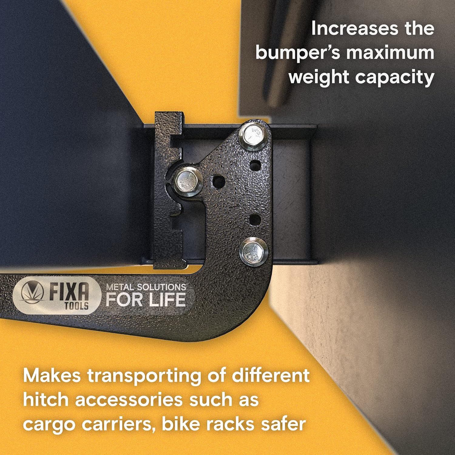 Set of 2 RV Bumper Support Brackets Trailer Safety Bumper Reinforcement Mounts Pack of 2