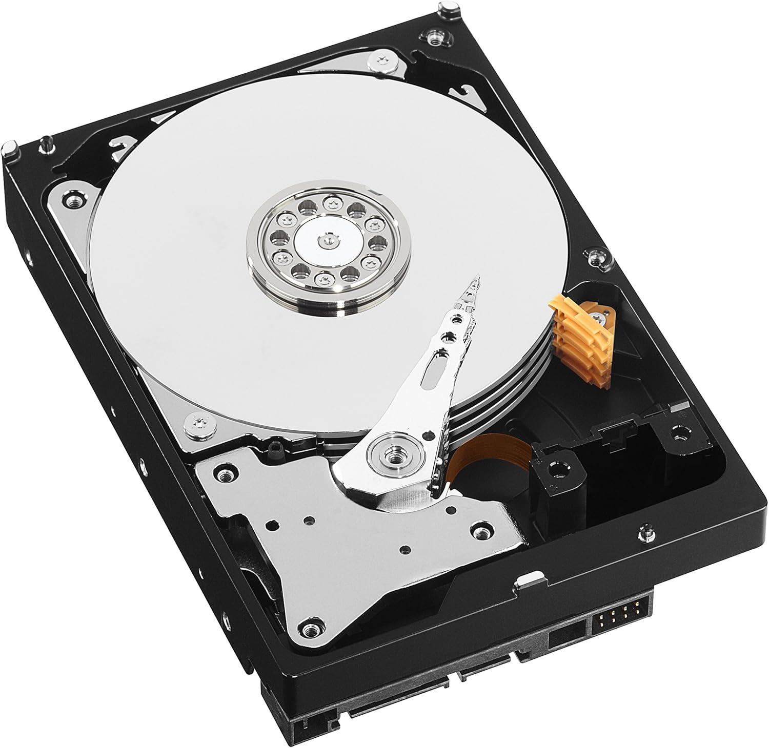Western Digital 10TB WD Red Pro NAS Internal Hard Drive - 7200 RPM Class, SATA 6 Gb/s, CMR, 256 MB Cache, 3.5 - WD101KFBX (Old Version)