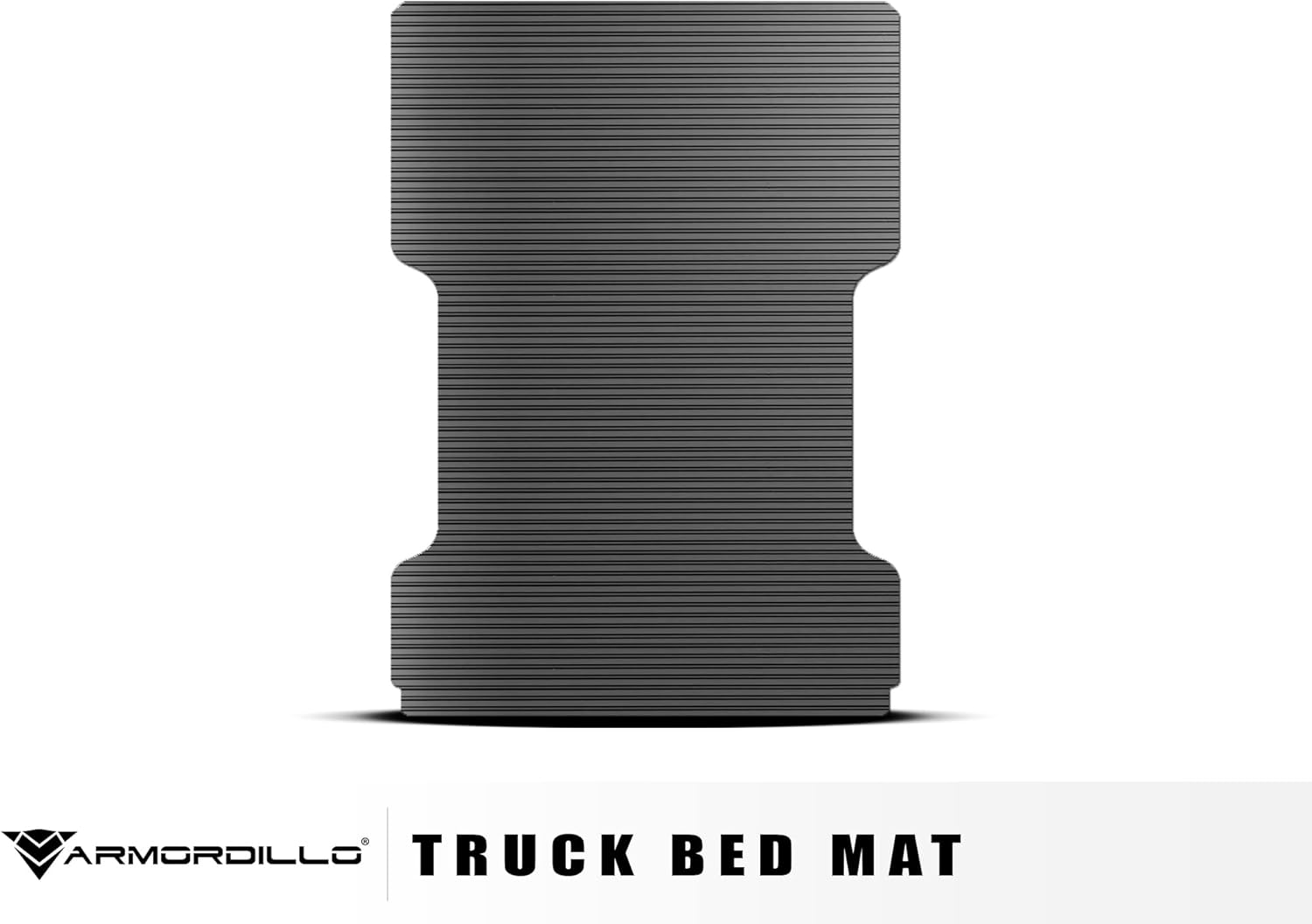 Armordillo USA 8706497 Horizontal Line Rubber Truck Bed Mat - Black Fits 1999-2006 Chevy Silverado GMC Sierra 1500 2500 3500/2007 Classic 8 Feet (96") Long Bed