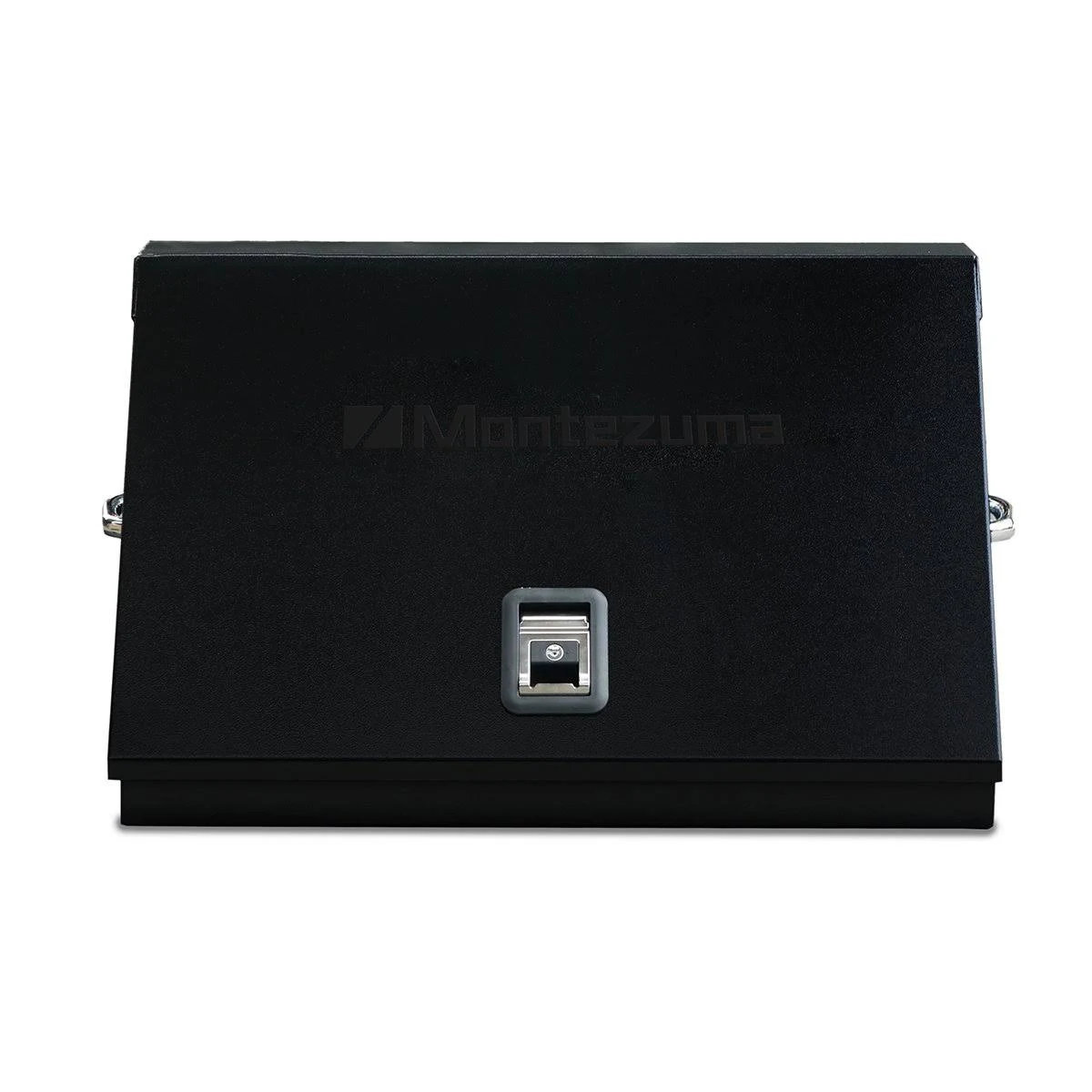 Montezuma ME300B Steel Triangle Toolbox, Black, 30x22 x 15x22