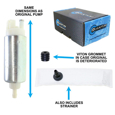Quantum Intank EFI Fuel Pump for Arctic Cat Pantera 600 2002-2005, Replaces 1670-153