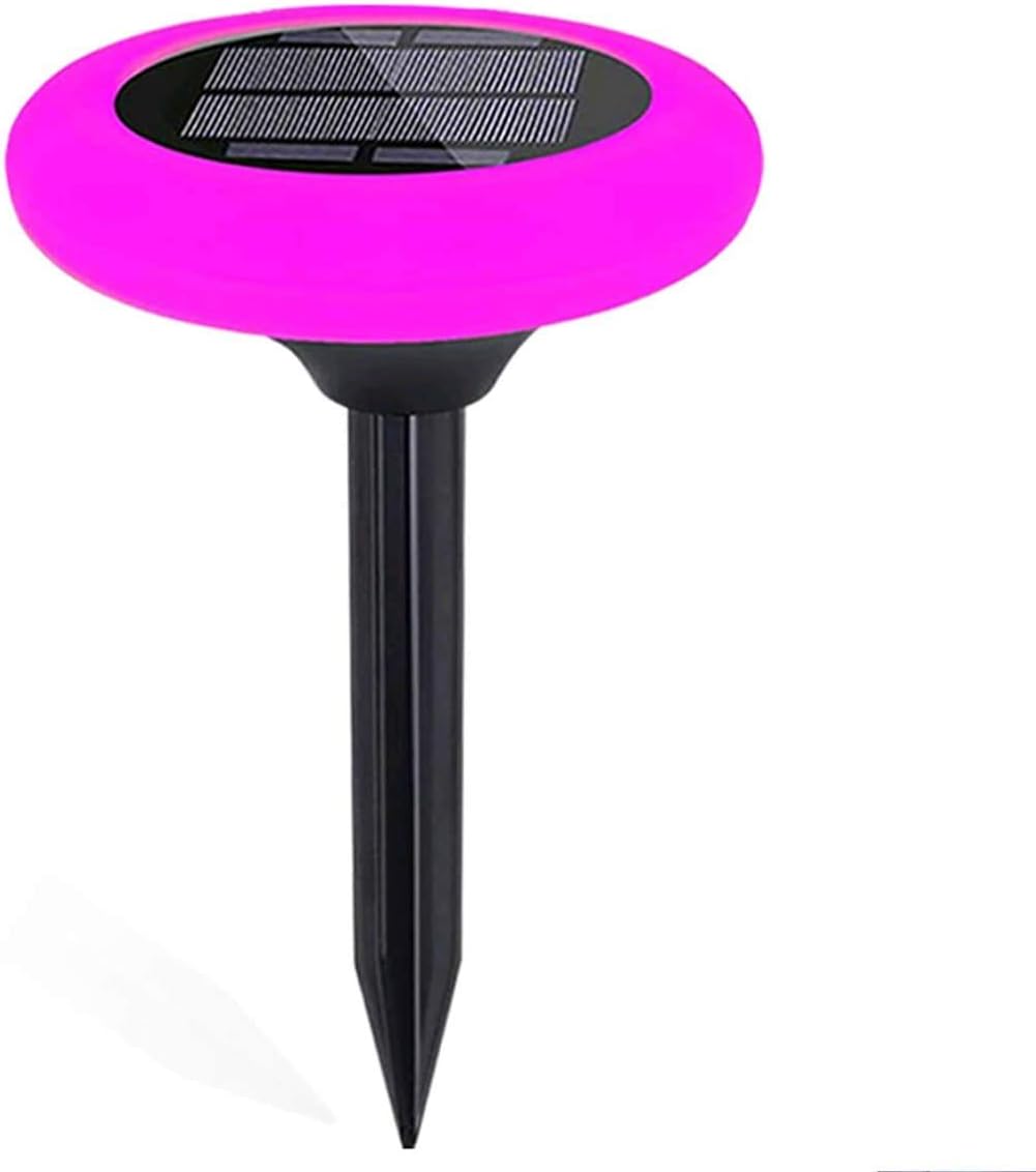 Solar Path Lights Outdoor,7 Color Solar Pathway Lights Outdoor Powered Lights Landscape Lighting Weatherproof Auto On/Off for Garden Lawn Patio Yard Walkway Sidewalk Driveway (4Pack)
