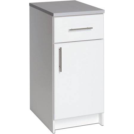 Prepac Elite 16 inch Base Cabinet, Size: Dimensions: 16W x 36H x 24d, White WEB-1664