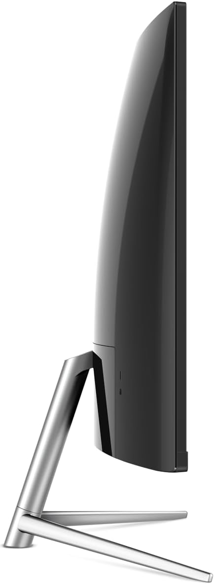 AOC C32V1Q 31.5" Full HD 1920x1080 Monitor, Curved VA Panel, 4ms 75Hz, Frameless, HDMI/DisplayPort/VGA, Flickerfree, Low Blue Mode, VESA, Black