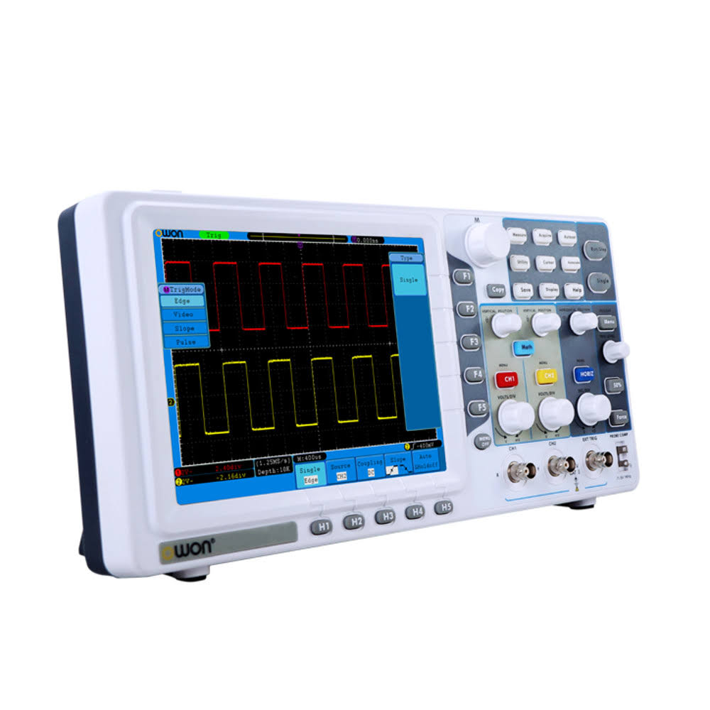 Owon SDS5052E-V 50MHz 2CH Digital Oscilloscope with VGA