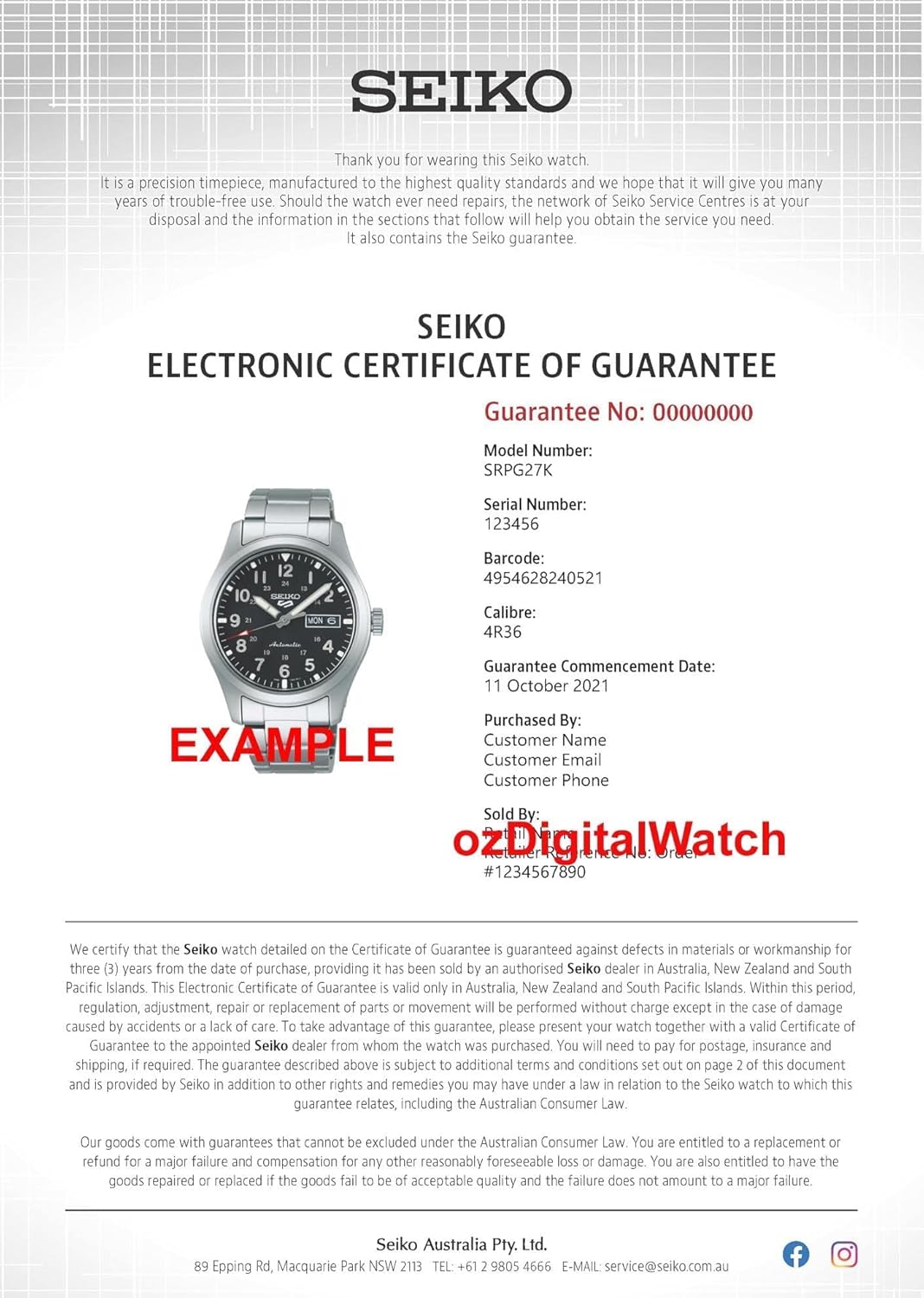 Seiko Men's 5 Sports Automatic Watch