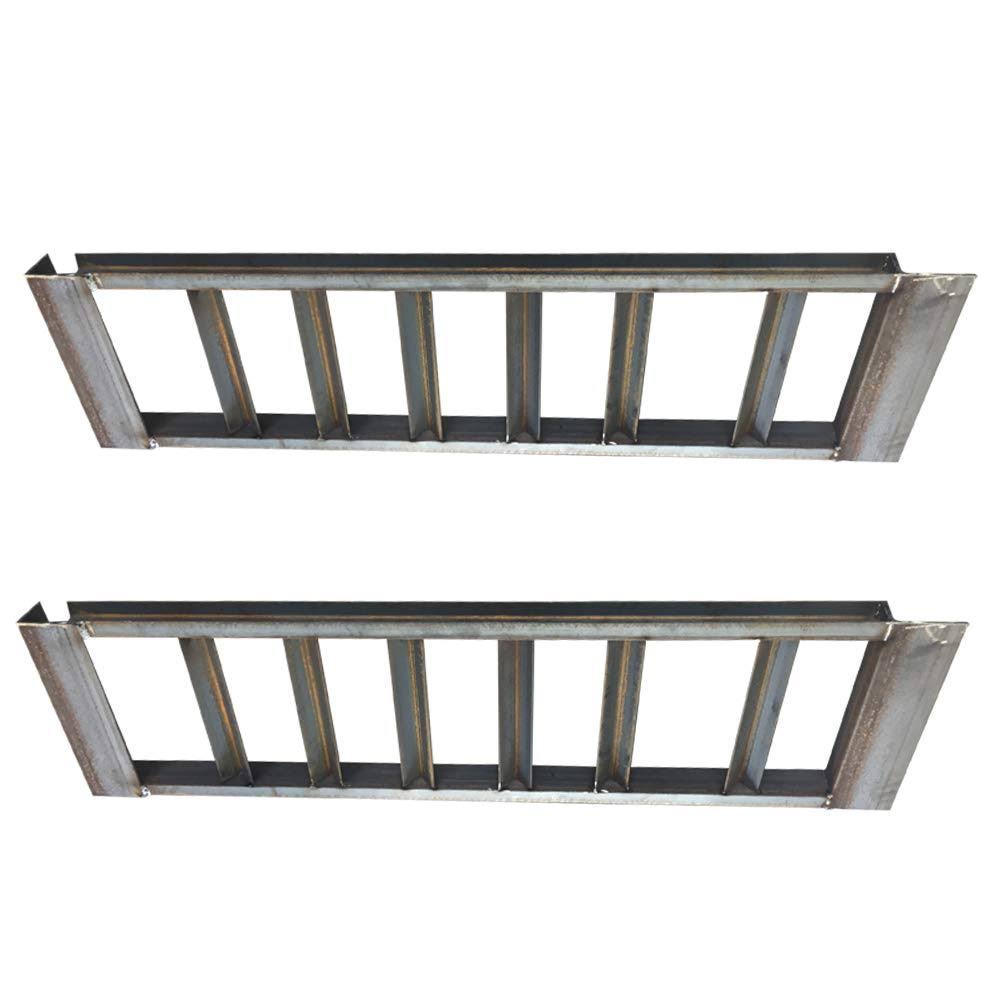 Pair (2) of Heavy Duty Steel Loading Ramps -10000lb Capacity - 4x22 Channel