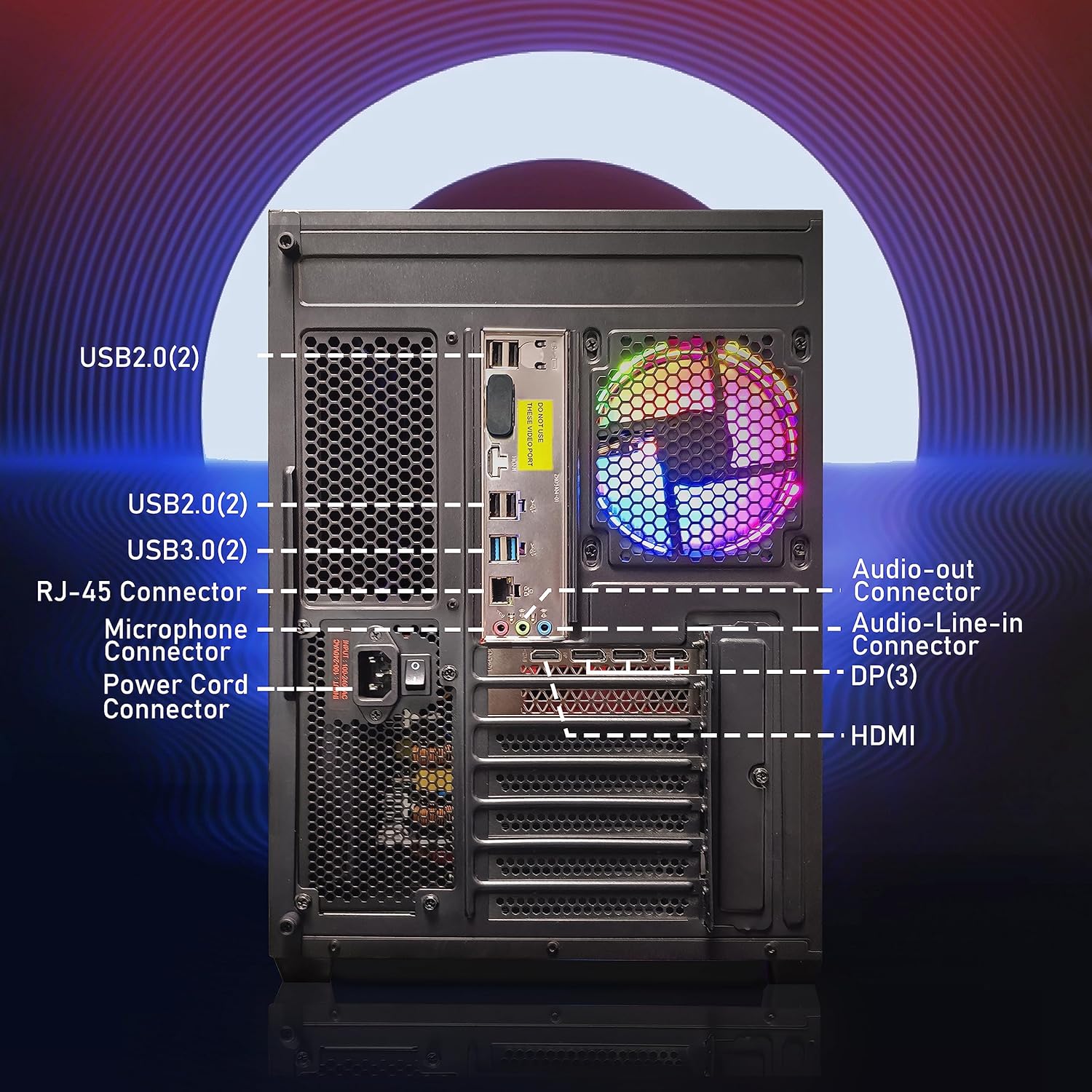 STGAubron Gaming Desktop PC,GeForce RTX 3060 12G GDDR6,Intel Core i7-10700KF up to 5.1G,16G DDR4,1T SSD,WiFi,BT 5.0,RGB Fan x 7,RGB Keyboard&Mouse&Mouse Pad,RGB BT Sound Bar,RGB BT Gaming Mic,W11H64