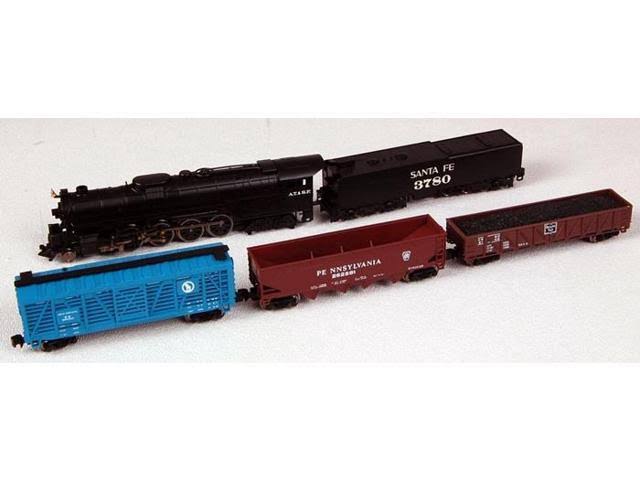 Bachmann Trains Empire Builder N-Scale Electric Train Set