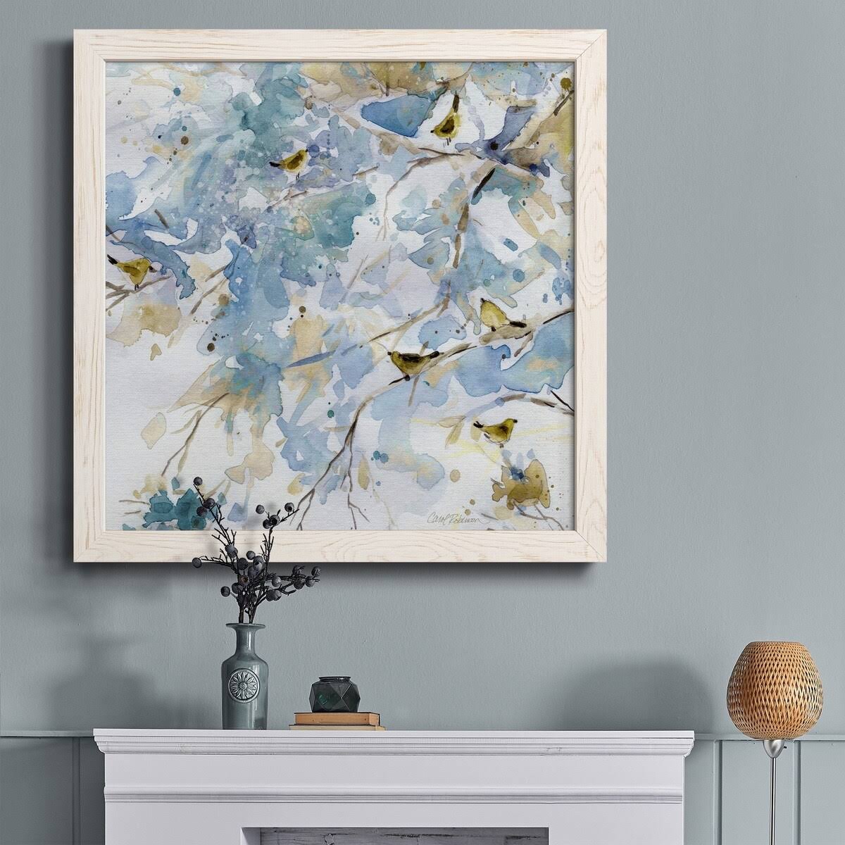 Topaz Spring II-Premium Framed Canvas - Ready to Hang - 34.5x34.5 - Maple