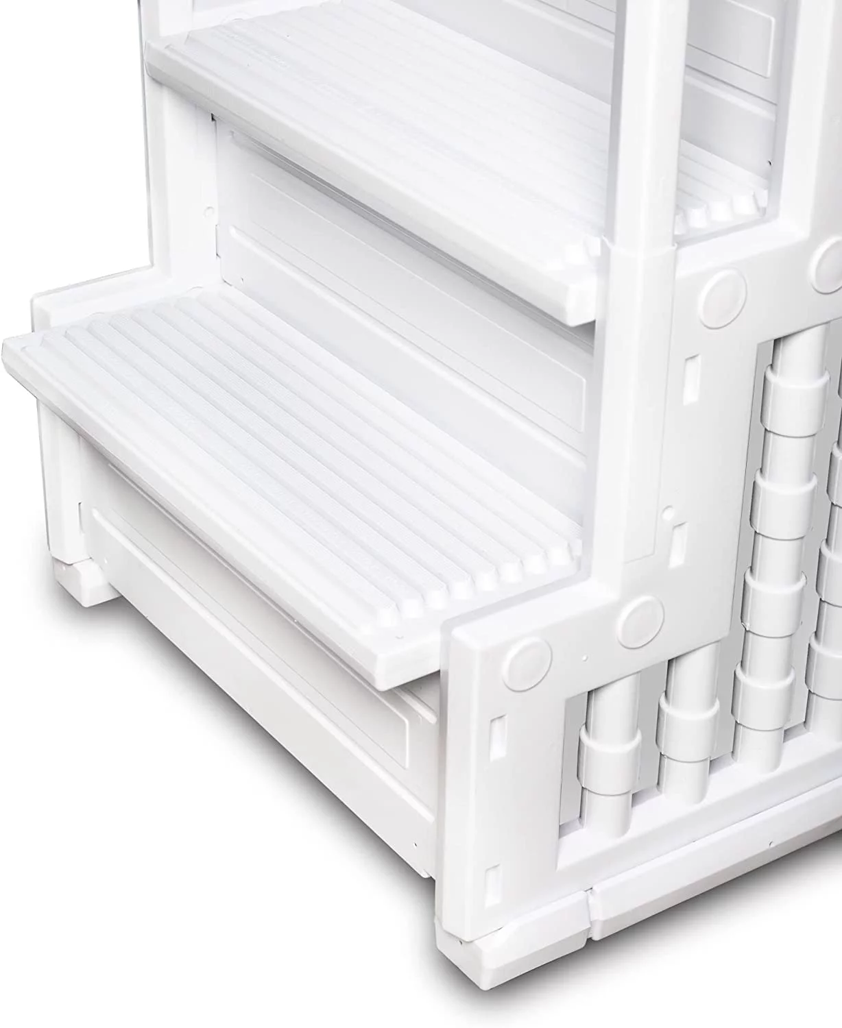 Easy Pool Step Ladder for Above-Ground Pools
