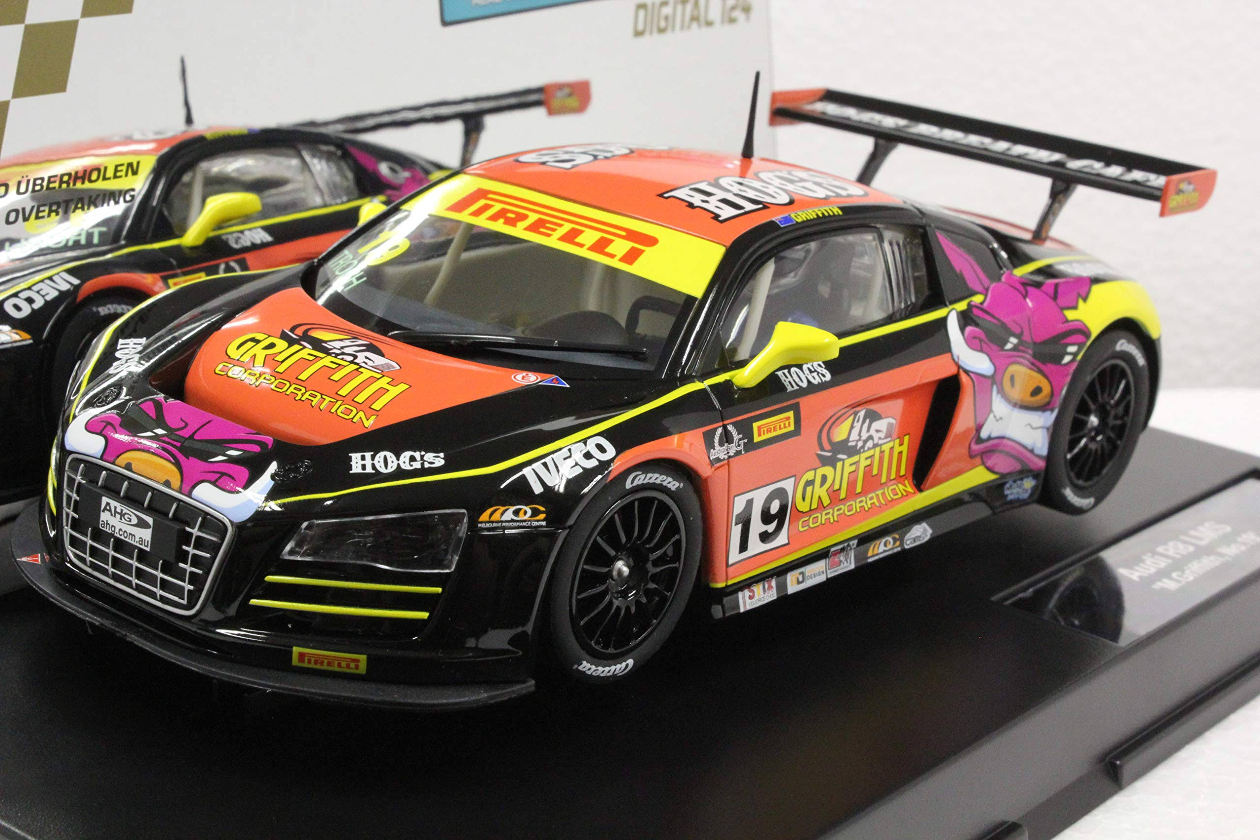 Carrera 23861 Audi R8 LMS M. Griffith #19 Digital 124 Slot Car Racing Vehicle 1:24 Scale