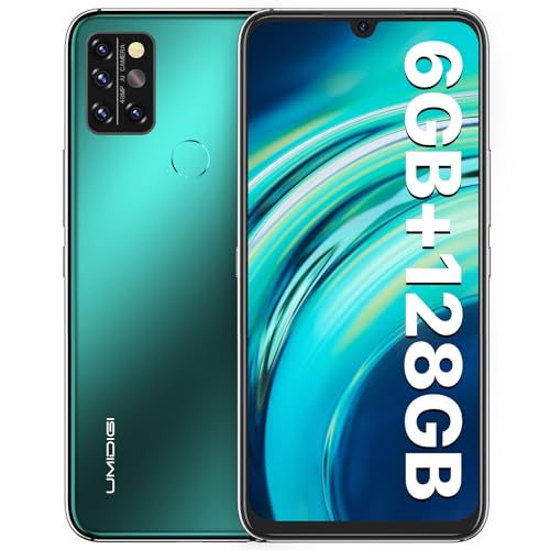 UMIDIGI A9 Pro Cell Phone (8GB+128GB), 6.3" FHD+ Full Screen Unlocked Smartphone with 4150mAh Battery + 48MP AI Quad Camera - LTE Dual 4G SIM Android 11 Phone (8+128G, Forest Green)