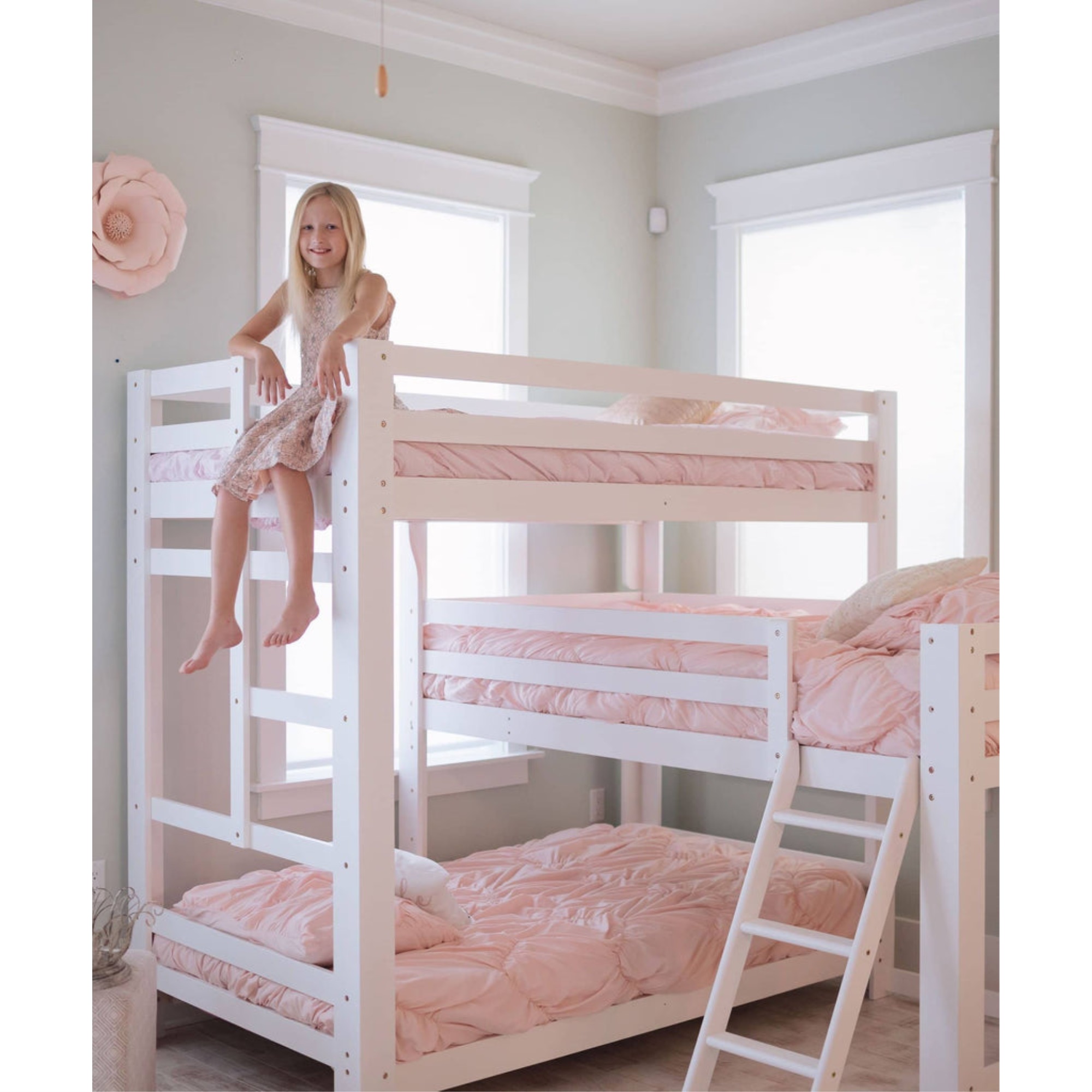 Corner Triple Bunk Bed