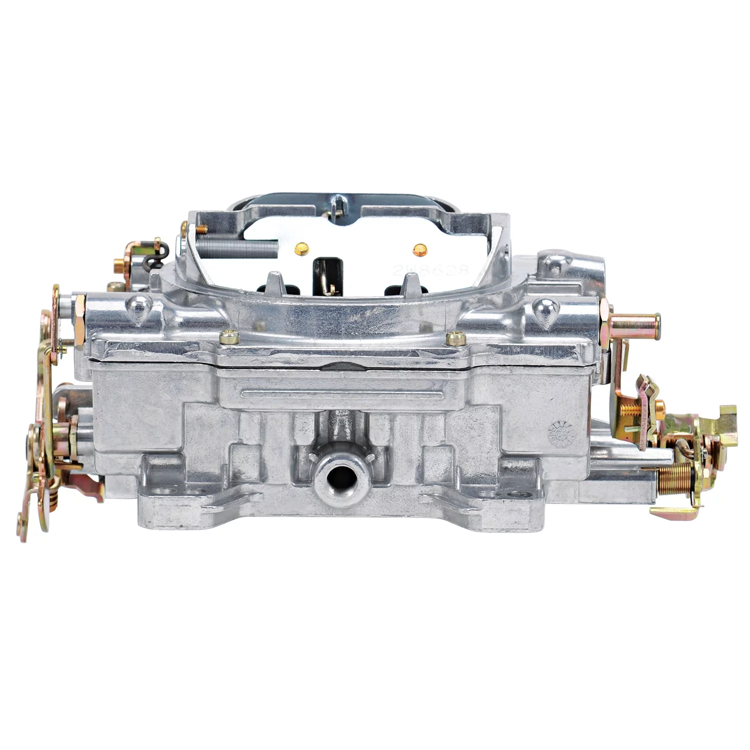 Edelbrock 1905 AVS2 Series Carburetor; 650 cfm; Square Flange; Non-EGR; Manual Choke; Satin;