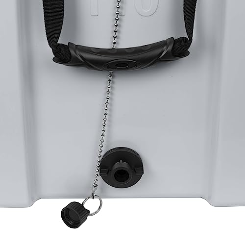 Driftsun 110-Quart Ice Chest, Heavy Duty, High Performance Roto-Molded Commercial Grade Insulated Cooler, White