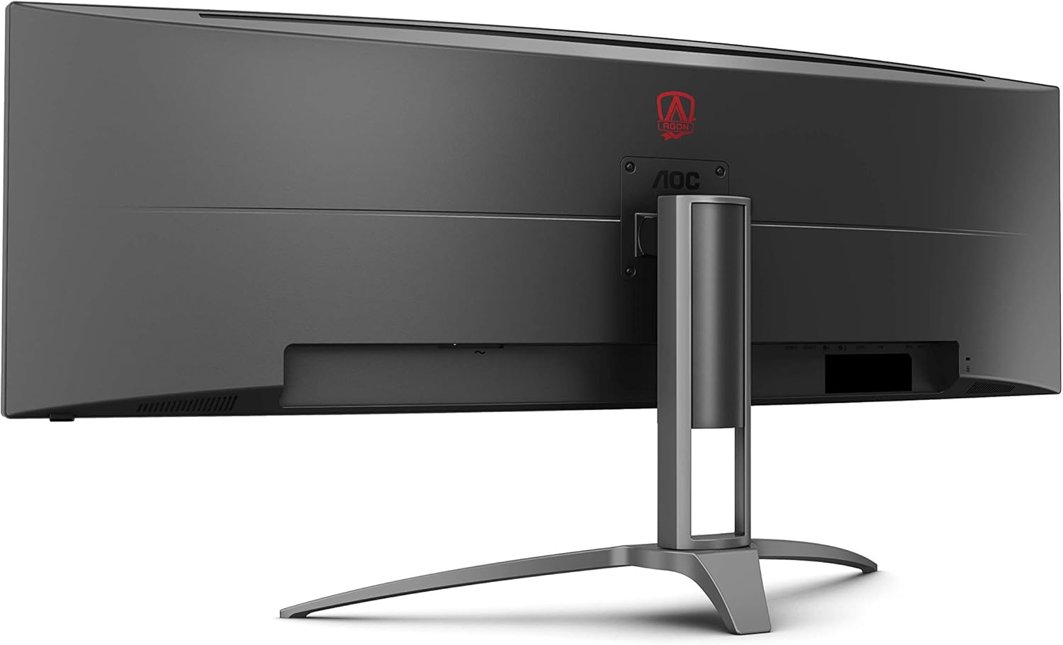 AOC AGON Curved Gaming Monitor 49" (AG493UCX), Dual QHD 5120x1440 @ 120Hz, VA Panel, 1ms Adaptive-Sync, 121% sRGB, Height Adjustable, 4-Yr Zero Dead Pixels Manufacturer Guarantee