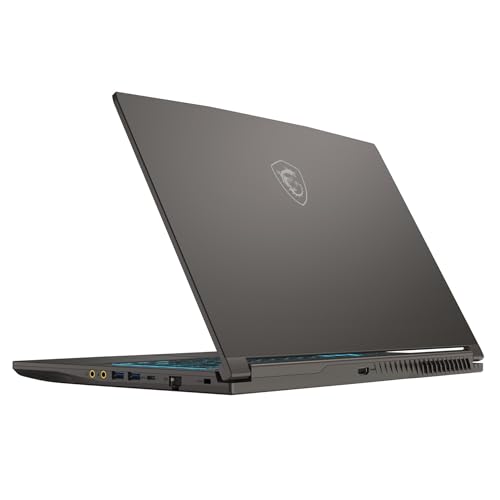 MSI Thin A15 Gaming AI Laptop, AMD Ryzen 9 8945HS, 64 GB DDR5 RAM, 2 TB PCIe SSD, 15.6" FHD (1920x1080) 144 Hz IPS Display, Nvidia G-Force RTX 4060, Backlit Keyboard, W11 Pro, Black