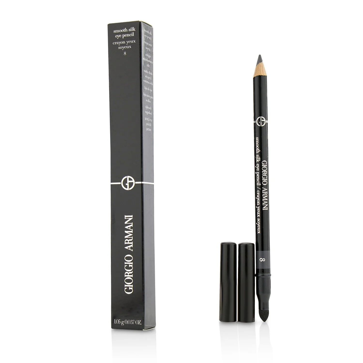 Giorgio Armani Smooth Silk Eye Pencil - # 08 Gray (Unboxed)  1.05g/0.037oz