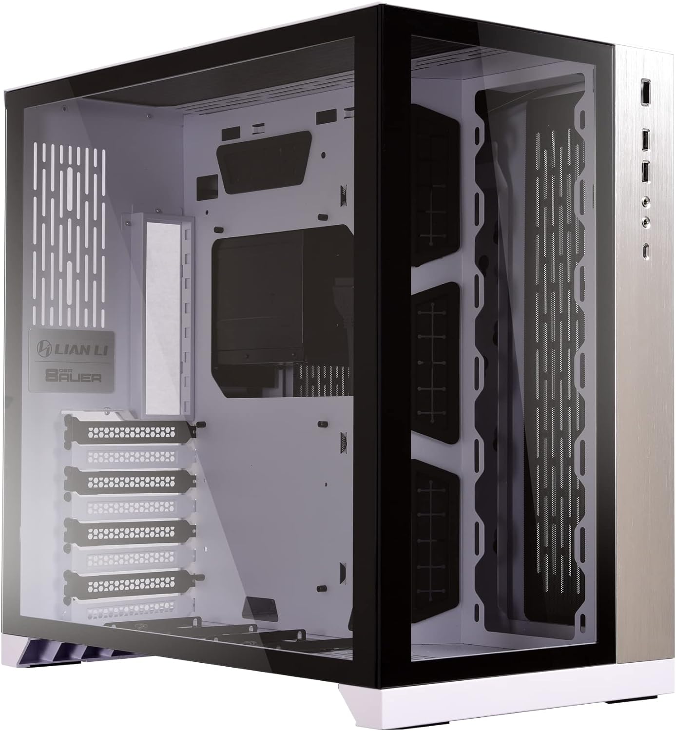 Lian Li PC-O11DW 011 DYNAMIC tempered glass on the front Chassis body SECC ATX Mid Tower Gaming Computer Case White