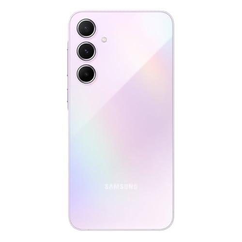 Samsung Galaxy A55 5G A556E 128GB Dual-SIM GSM Unlocked Android Smartphone (Latin Variant/US Compatible LTE) - Awesome Lilac