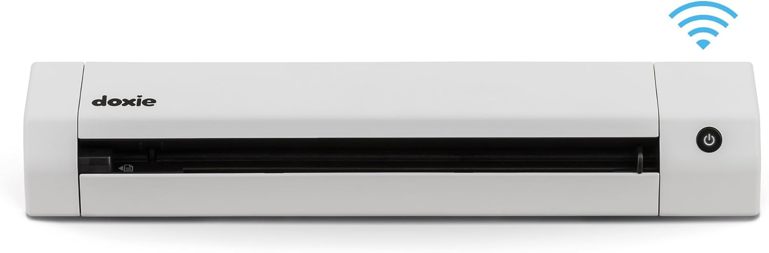 Doxie Go SE - The Intuitive Portable Document Scanner with Rechargeable Battery and Easy Software for Home, Office, or Work from Home