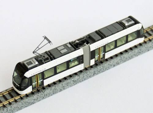 Kato 14-802-1 Toyama CENTRAM Tram 9001 LRT Light Rail Transit White N Scale